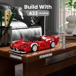 Mould King 27080 - FXX Supercar avec vitrine de présentation