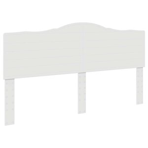 vidaXL Tête de lit Blanc 180 cm Bois d'ingénierie