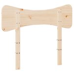 vidaXL Tête de lit 100 cm bois massif de pin