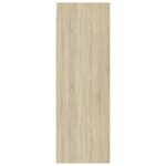 vidaXL Meuble TV Chêne sonoma 30 5x30x90 cm Bois d’ingénierie