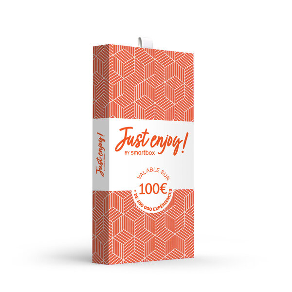 SMARTBOX - Coffret Cadeau Carte cadeau Just enjoy ! Fun - 100 € -  Multi-thèmes