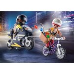 PLAYMOBIL 71255 - City Action Starter Pack Agent et voleur