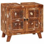 vidaXL Armoire de salle de bain avec étagère avec stockage avec porte