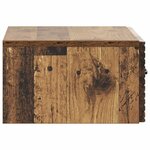 vidaXL Cabinet de chevet mural 2 pièces Bois ancien 49 x 34 5 x 20 cm