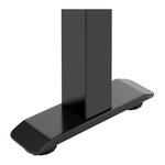 Bureau d'angle assis-debout (piètement) - hauteur : 60 - 125 cm - largeur : 110 - 190 cm (gauche) / 90 - 150 cm (droite) - angle : 90° - 150 kg 14_0005938