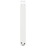 vidaXL Pieds de table basse en U 2 pièces Blanc 38 x (42-43) cm Acier