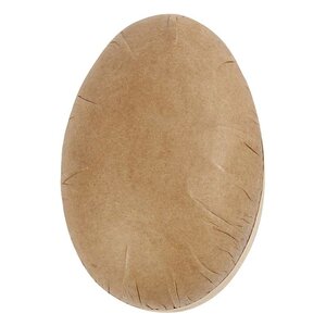 2 oeufs carton en deux parties - 12 cm