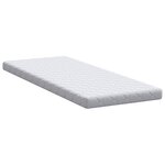 vidaXL Matelas Blanc 160 x 80 cm Mousse