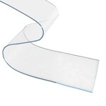 vidaXL Rouleau de rideau en bande PVC 2 6 mm x 300 mm 25 m