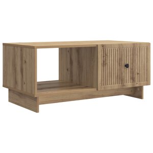vidaXL Table basse Chêne artisanal 90 x 50 x 40 cm Bois d'ingénierie