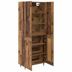vidaXL Haut Armoire Bois Ancien 69 5 x 34 x 180 cm Bois d'ingénierie