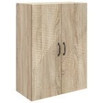 vidaXL Armoire Murale Chêne Sonoma 66 x 34 5 x 90 cm Bois d'ingénierie
