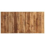 vidaXL Table à manger 180x90x75 cm bois de manguier massif brut