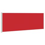 vidaXL Auvent latéral rétractable de patio 220x600 cm Rouge