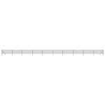 vidaXL Clôture en treillis métallique vert 0 8x25 m acier galvanisé