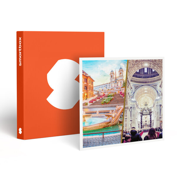 SMARTBOX - Coffret Cadeau 3 jours à Rome avec visite guidée des lieux incontournables du Vatican -  Multi-thèmes