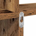 VidaXL Étagère murale vieux bois 80x15x78 5 cm bois d'ingénierie