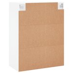 vidaXL Armoire murale blanc 69 5x34x90 cm
