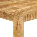 vidaXL Table de bar 112x55x108 cm Bois de manguier massif