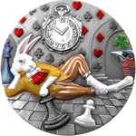 Pièce de monnaie en Argent 1 Dollar g 31.1 (1 oz) Millésime 2025 Fairytale WHITE RABBIT REST