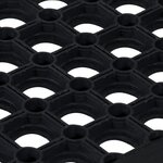 vidaXL Marches d'escalier 5 Pièces 25x75 cm caoutchouc