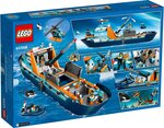 LEGO City - Navire d'Exploration Arctique 60368 avec Hélicoptère et Minifigurines