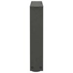 vidaXL Pieds de table basse en forme de V  2 pièces  anthracite  30 x (30-31 3) cm  acier