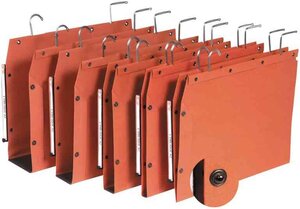 Bte de 25 Dossiers suspendus Ultimate TUB fond V Kraft Orange L'OBLIQUE AZ