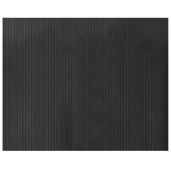 vidaXL Tapis rectangulaire gris 80x100 cm bambou