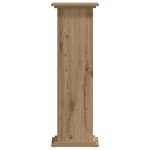 vidaXL Support pour plantes 33x33x100 cm bois d'ingénierie