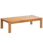 vidaXL Salon de jardin avec coussins 3 Pièces bois massif d'acacia