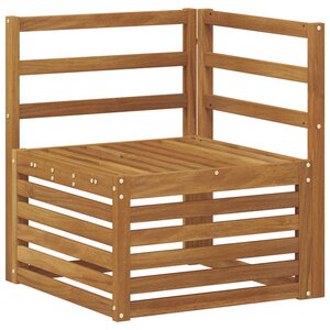 vidaXL Ensemble de canapés d'extérieur 6 pc Naturel
