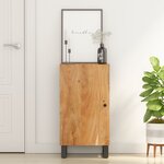 vidaXL Buffet avec porte 40x31x75 cm bois massif d'acacia