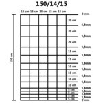 vidaXL Clôture de jardin Acier galvanisé 50 m 150 cm Argenté