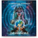 Pièce de monnaie en Argent g 62.2 (2 oz) Millésime 2024 Cast Bar CYBERPUNK GODDESS CASSANDRA