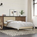 vidaXL Cadre de lit sans matelas chêne sonoma 90x190 cm
