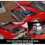 Mould King 10112 - Chargeur Muscle Car