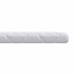 vidaXL Surmatelas en Coco Blanc 140 x 190 cm Tissu jacquard