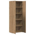 vidaXL Haut Armoire chêne artisanal 70 x 42.5 x 185 cm