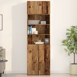 Meuble mural vidaXL en bois vieilli 70x42 5x40 cm en bois aggloméré