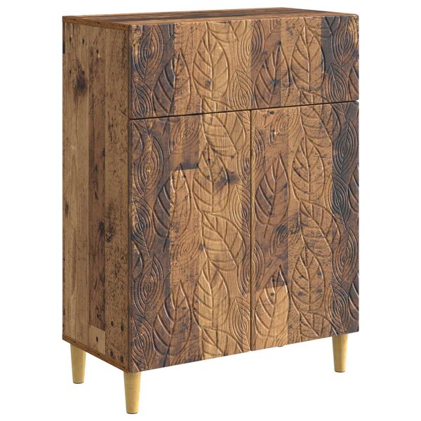 vidaXL Buffet Bois ancien 66 x 34 5 x 90 cm Bois d'ingénierie