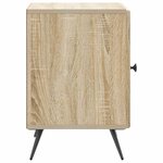 vidaXL Cabinet de chevet 2 Pièces Chêne Sonoma 43 x 34 5 x 50 cm