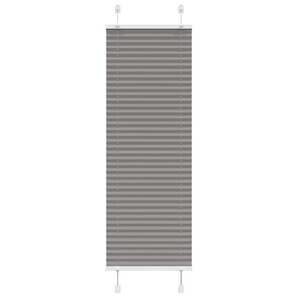 vidaXL Store plissé anthracite 45x100 cm largeur du tissu 44 4 cm