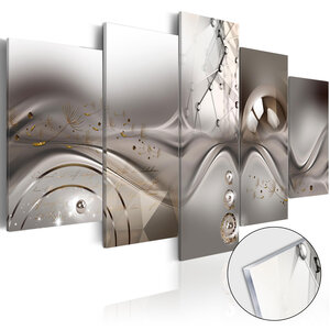 Tableau sur verre acrylique - majesty of the symmetry [glass] l x h en cm 100x50