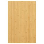 vidaXL Dessus de table 40x60x2 5 cm bambou