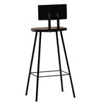vidaXL Tabourets de bar lot de 2 bois massif de récupération