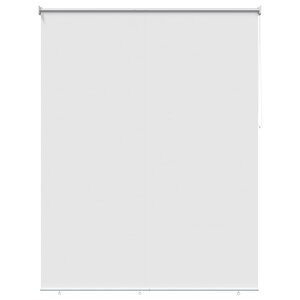 vidaXL Store roulant extérieur protection UV Blanc Polyester