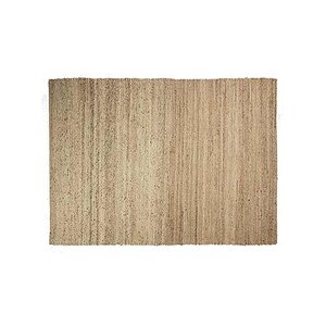 Tapis en jute naturelle uni jarod 200 x 140 cm