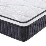vidaXL Matelas à ressorts bonnell moyen 140x190 cm