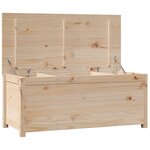 vidaXL Boîte de rangement 110x50x45 5 cm Bois massif de pin